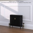 CI-RC460-10-MET-ANTH-LS01 - Richmond 4 Column Victorian Cast Iron Radiator H460mm x W1190mm CI-RC460-10-MET-ANTH-LS01 - Richmond 4 Column Victorian Cast Iron Radiator H460mm x W1190mm
